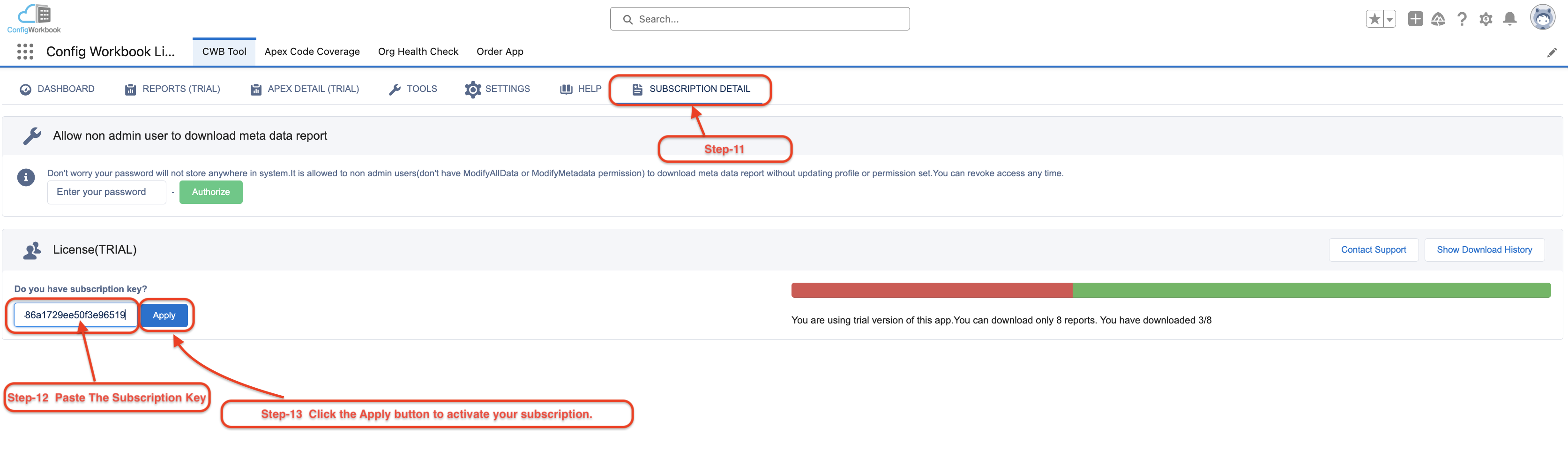 ConfigWorkbook Installation Process